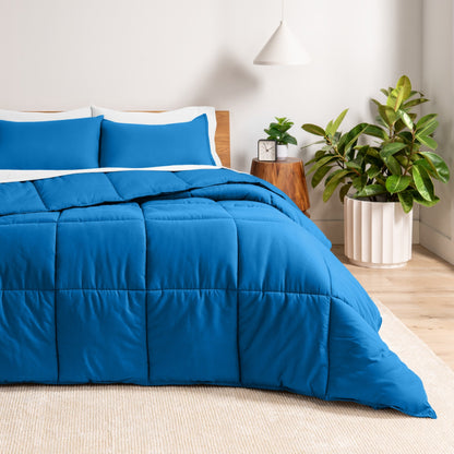 Ensemble de couette hypoallergénique Bare Home en duvet synthétique
