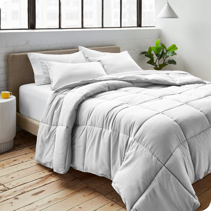 Ensemble de couette hypoallergénique Bare Home en duvet synthétique