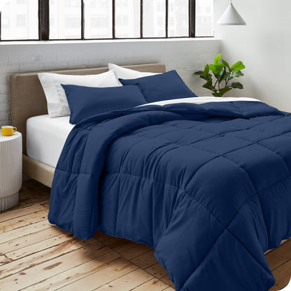 Ensemble de couette hypoallergénique Bare Home en duvet synthétique
