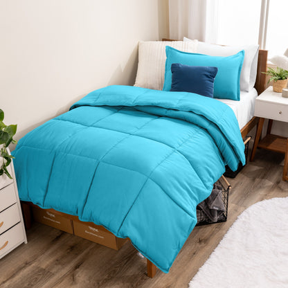 Ensemble de couette hypoallergénique Bare Home en duvet synthétique