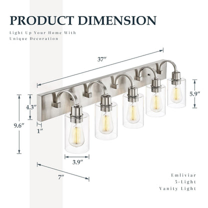 Applique murale de style ferme pour salle de bain