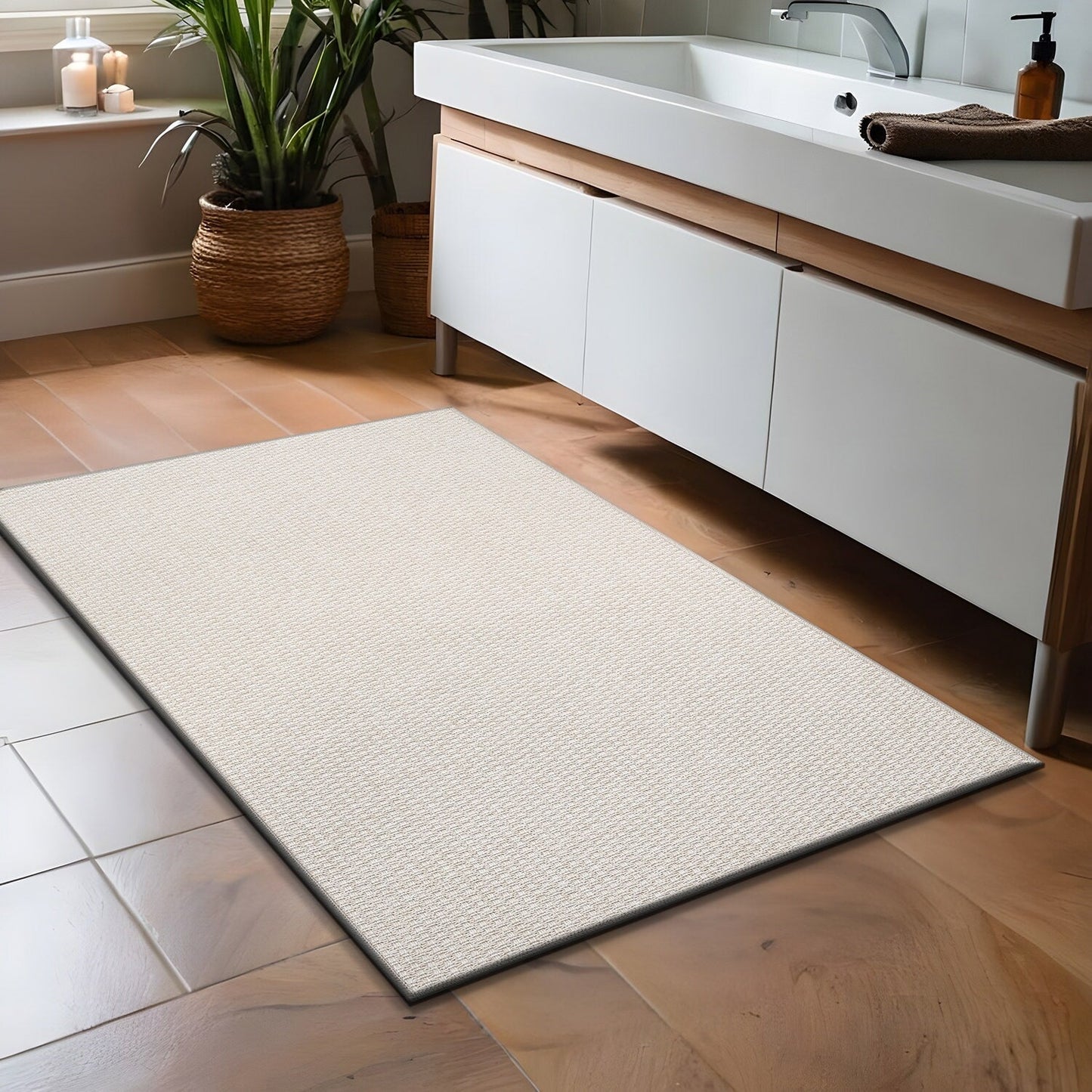 Tapis en jute Beverly Rug facile à nettoyer et ne perdant pas ses poils