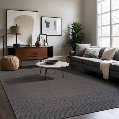 Tapis d'intérieur Beverly Rug uni, antidérapant, dos en caoutchouc, lavable