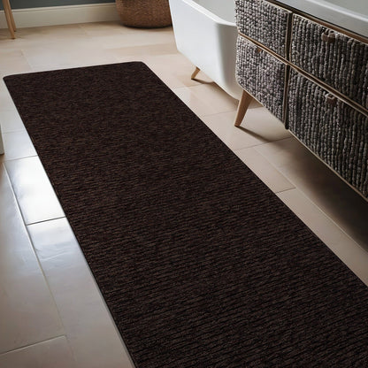 Tapis d'intérieur Beverly Rug uni, antidérapant, dos en caoutchouc, lavable