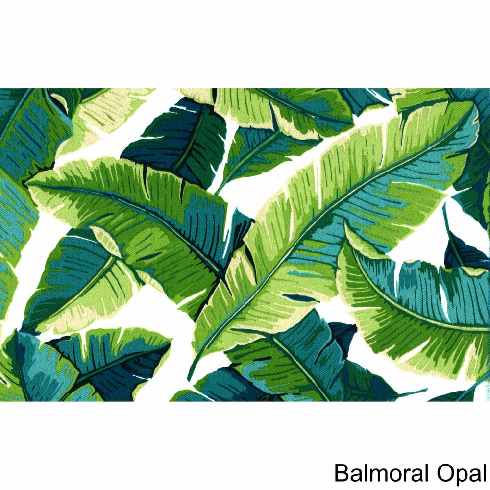 Ensemble de 3 coussins capitonnés à dossier arrondi pour canapé d'intérieur/extérieur - 19 x 19