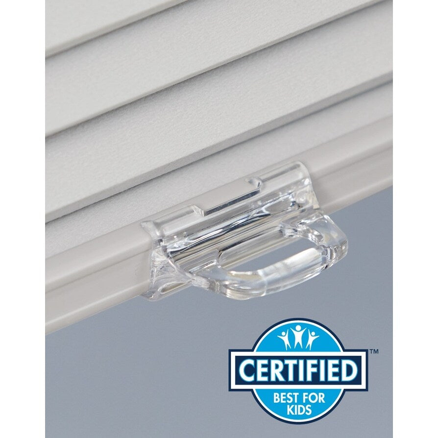 Store alvéolaire occultant sans cordon BlindsAvenue, cellule simple 9/16, blanc