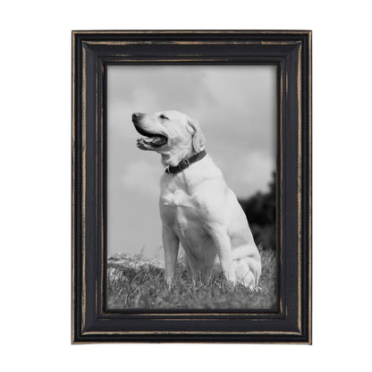 Ensemble de 10 cadres photo muraux en bois Kate and Laurel Bordeaux