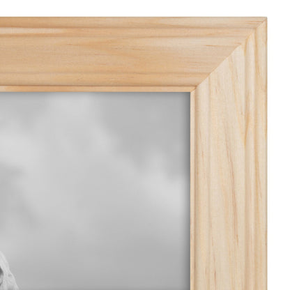 Ensemble de 10 cadres photo muraux en bois Kate and Laurel Bordeaux