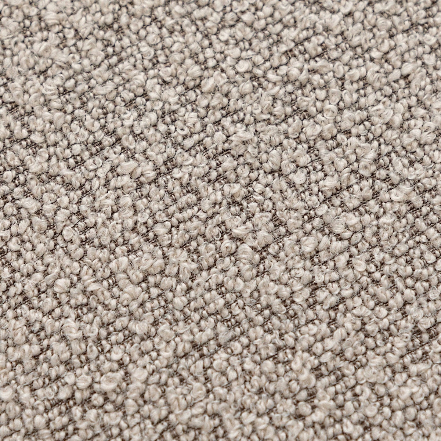 Causeuse 2 places rembourrée KINWELL Boucle avec oreillers