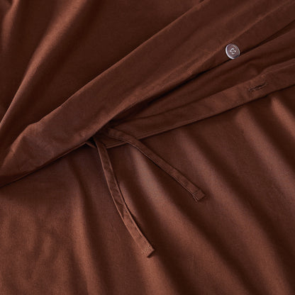 Ensemble de couette en percale de coton à tissage serré Brooklyn Loom