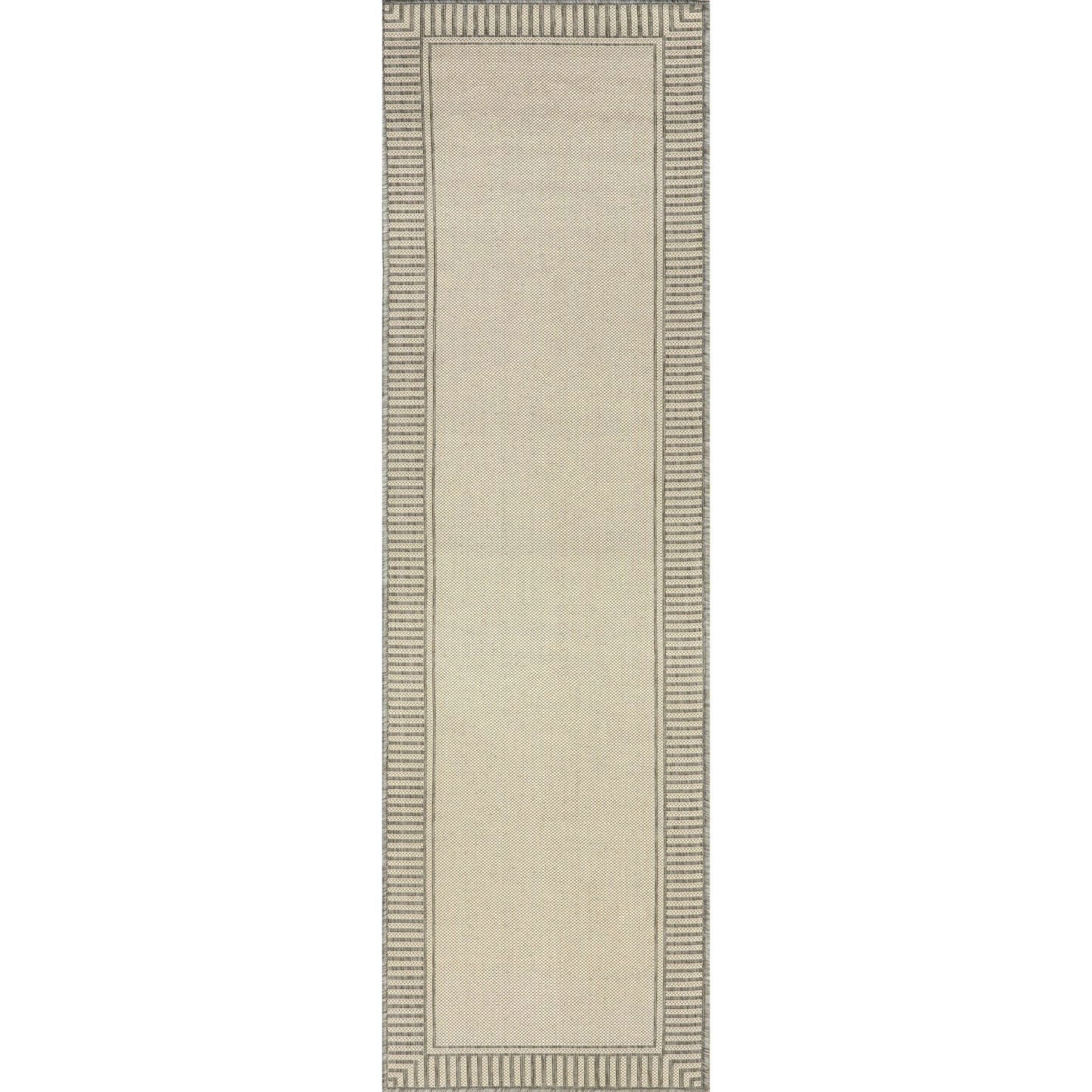 Tapis d'intérieur/extérieur Nuloom Leah Classic à bordures
