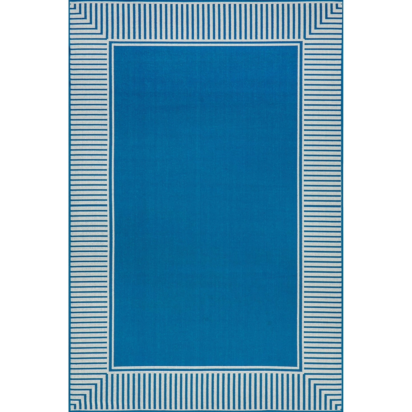 Tapis d'intérieur/extérieur Nuloom Leah Classic à bordures