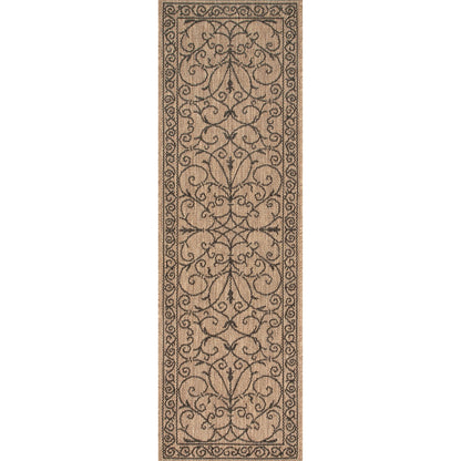 Tapis d'intérieur/extérieur traditionnel Nuloom Kathleen