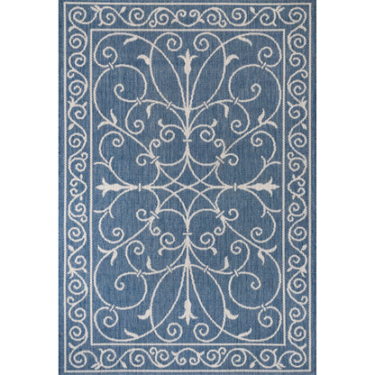 Tapis d'intérieur/extérieur traditionnel Nuloom Kathleen