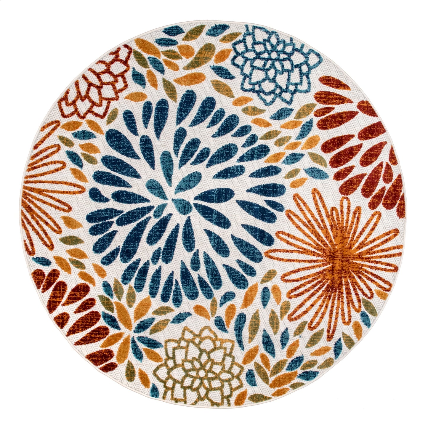Tapis d'intérieur/extérieur Nuloom Ronda à motif floral audacieux