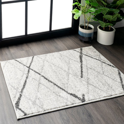 Tapis de sol abstrait moderne Nuloom Skylar