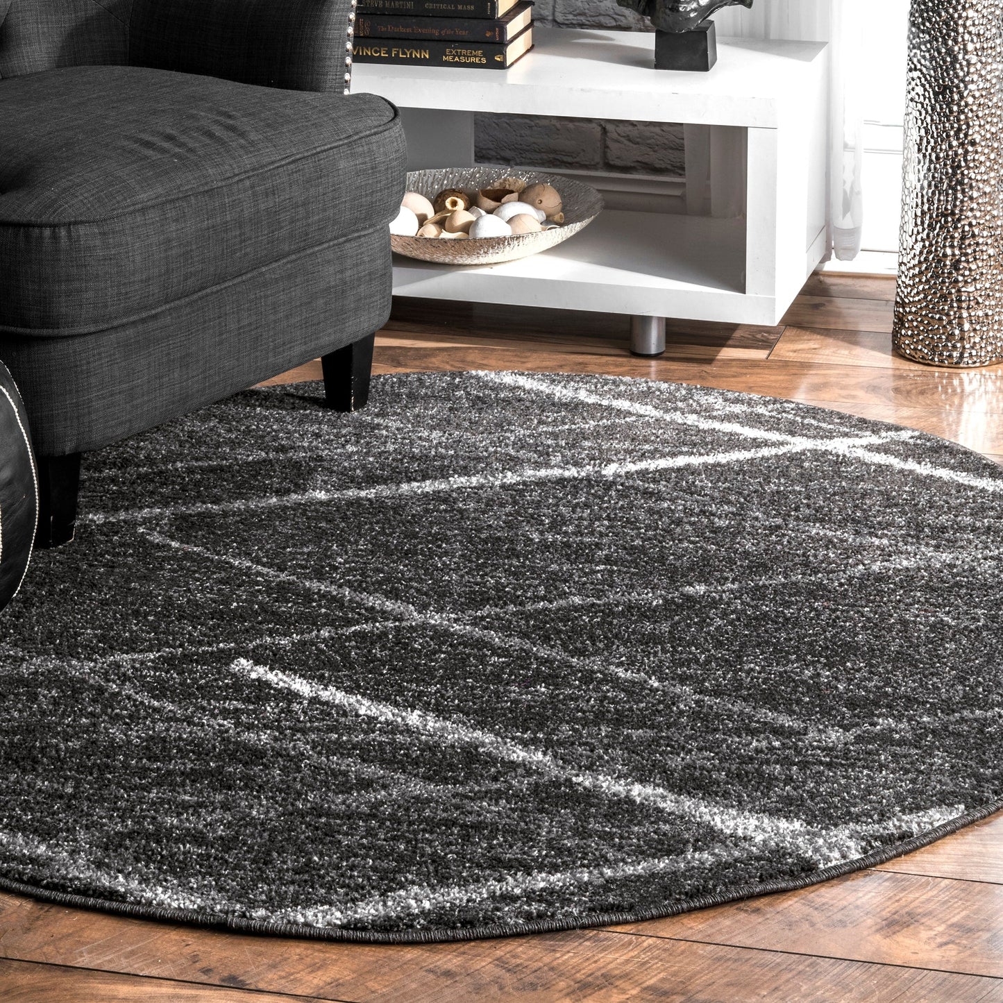 Tapis de sol abstrait moderne Nuloom Skylar