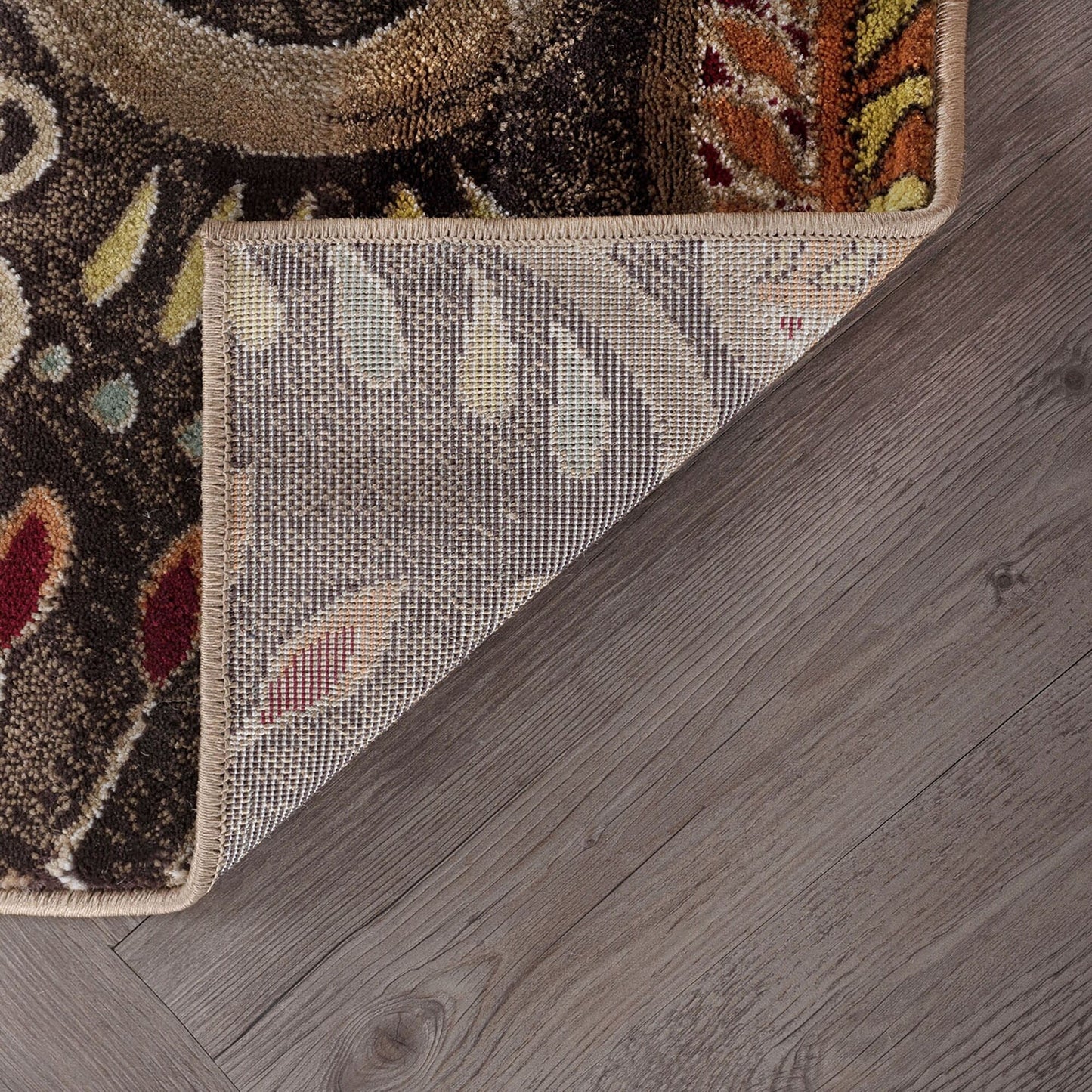 Tapis d'intérieur Caprice style moderne du milieu du siècle à motif floral