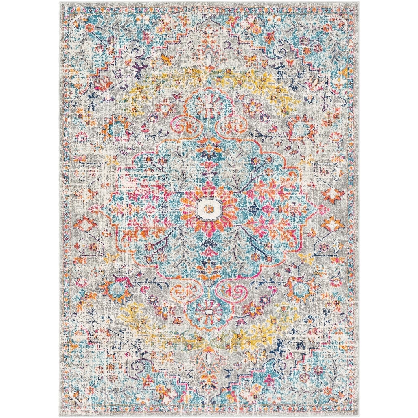 Tapis de sol vintage bohème Caressa de Livabliss