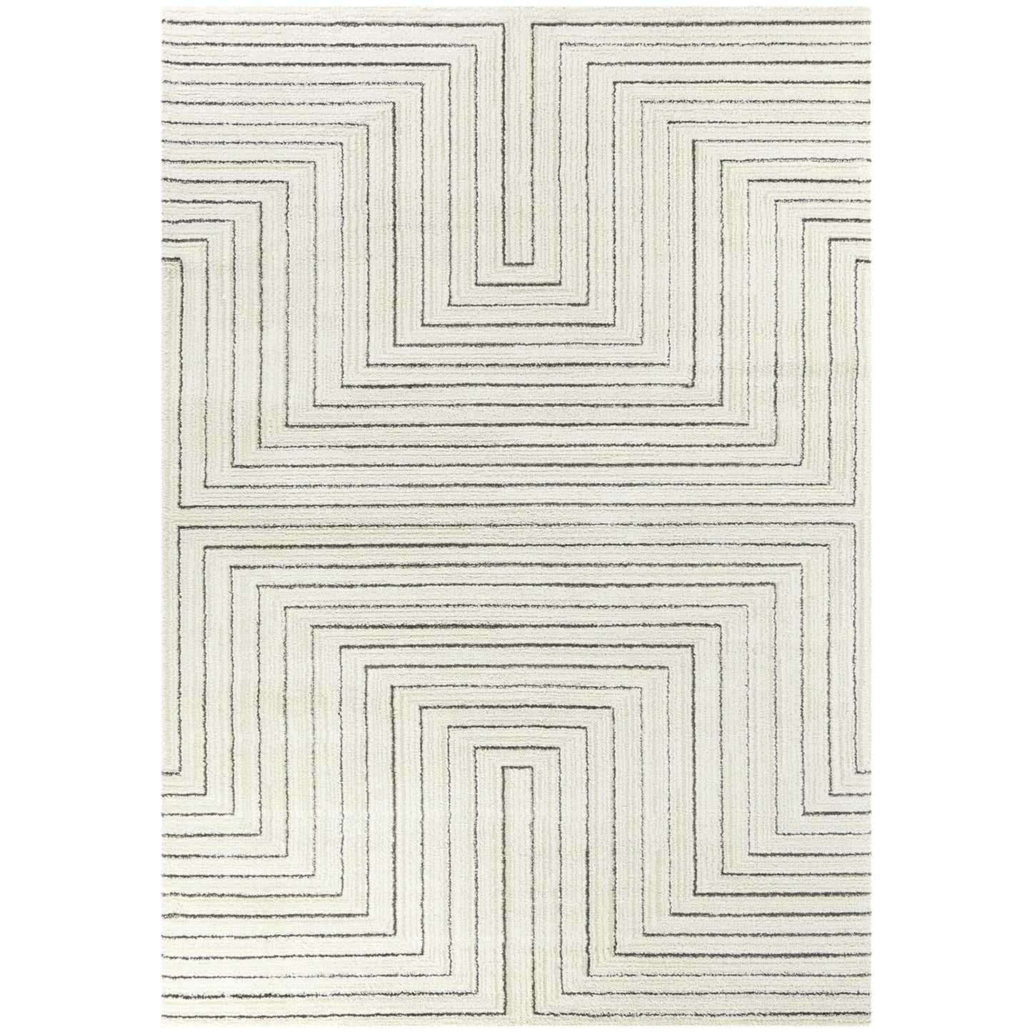 Tapis Carmody moderne géométrique Art déco