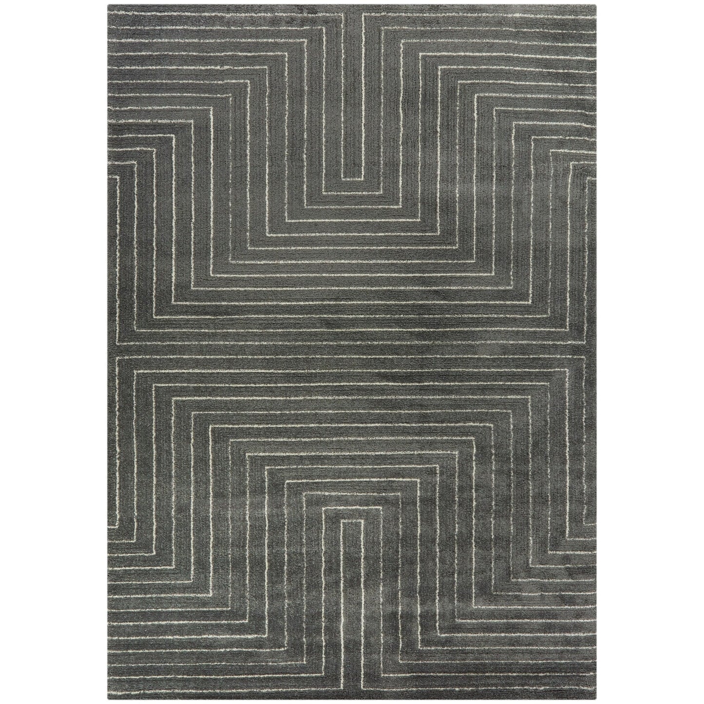Tapis Carmody moderne géométrique Art déco