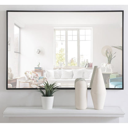 Miroir rectangulaire à cadre métallique Carson Carrington Salsnas