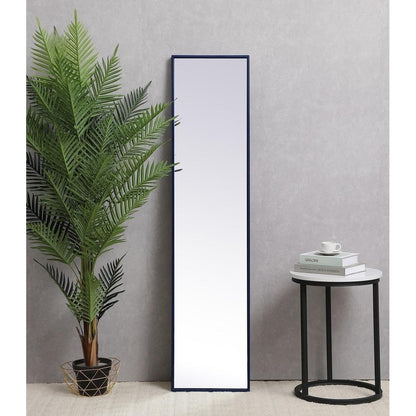 Miroir rectangulaire à cadre métallique Carson Carrington Salsnas