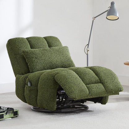 Fauteuil inclinable électrique Cole pivotant avec support lombaire