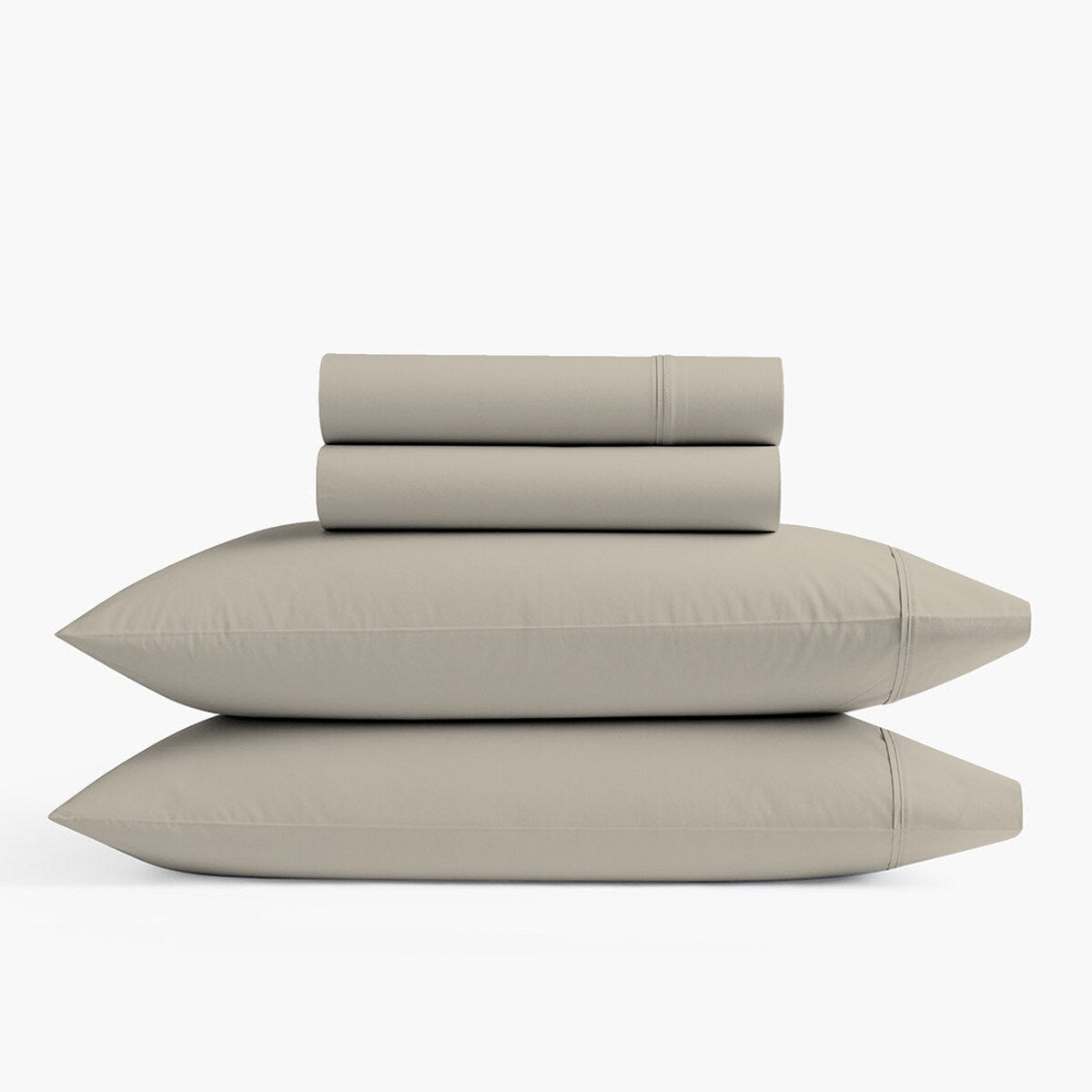 Ensemble de draps Color Sense 800TC en mélange de coton de luxe infroissable