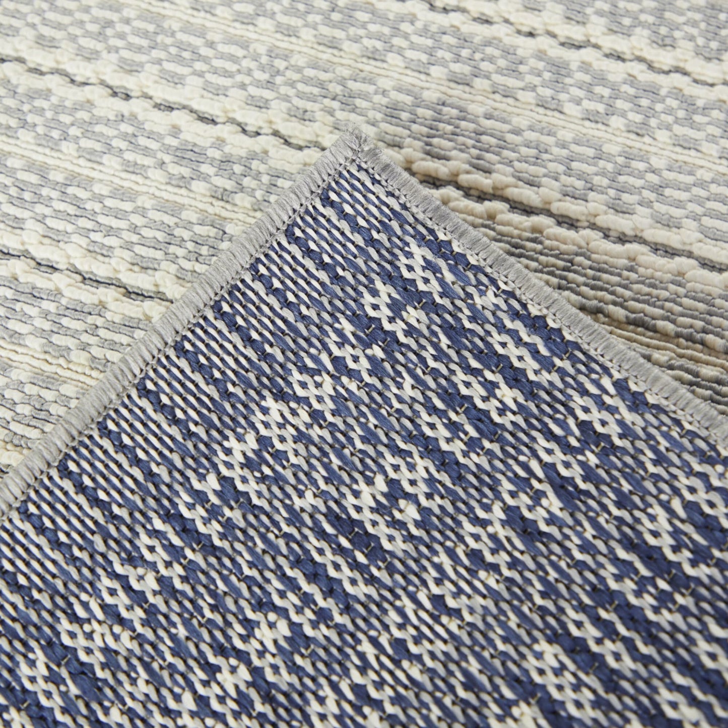 Tapis d'intérieur/extérieur Connell à rayures transitionnelles