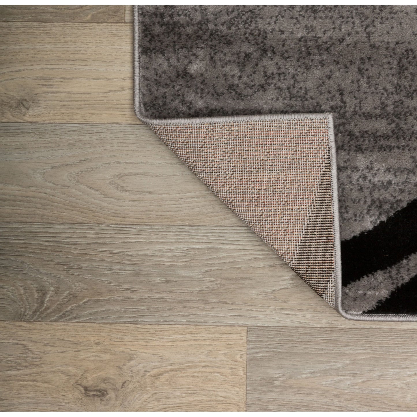 Tapis contemporain à motif de cercles abstraits, collection World Rug Gallery