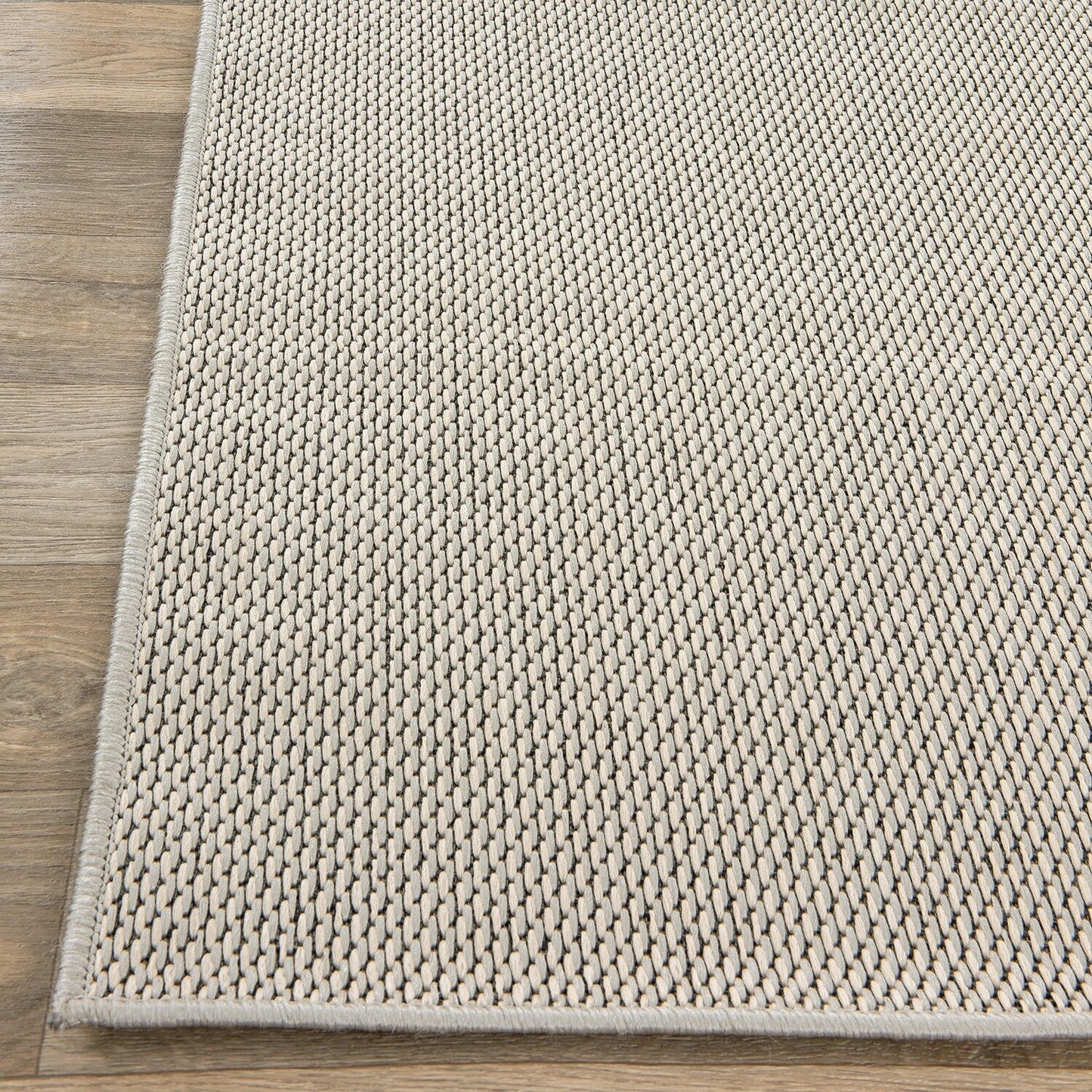 Tapis contemporain uni d'intérieur/extérieur