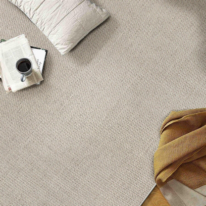 Tapis contemporain uni d'intérieur/extérieur