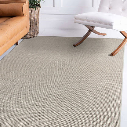 Tapis contemporain uni d'intérieur/extérieur