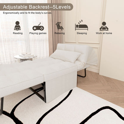 Canapé-lit convertible, canapé-lit, fauteuil inclinable, ottoman, pliable, pour salon