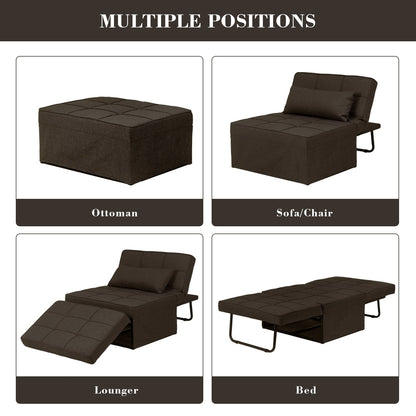 Canapé-lit convertible, canapé-lit, fauteuil inclinable, ottoman, pliable, pour salon