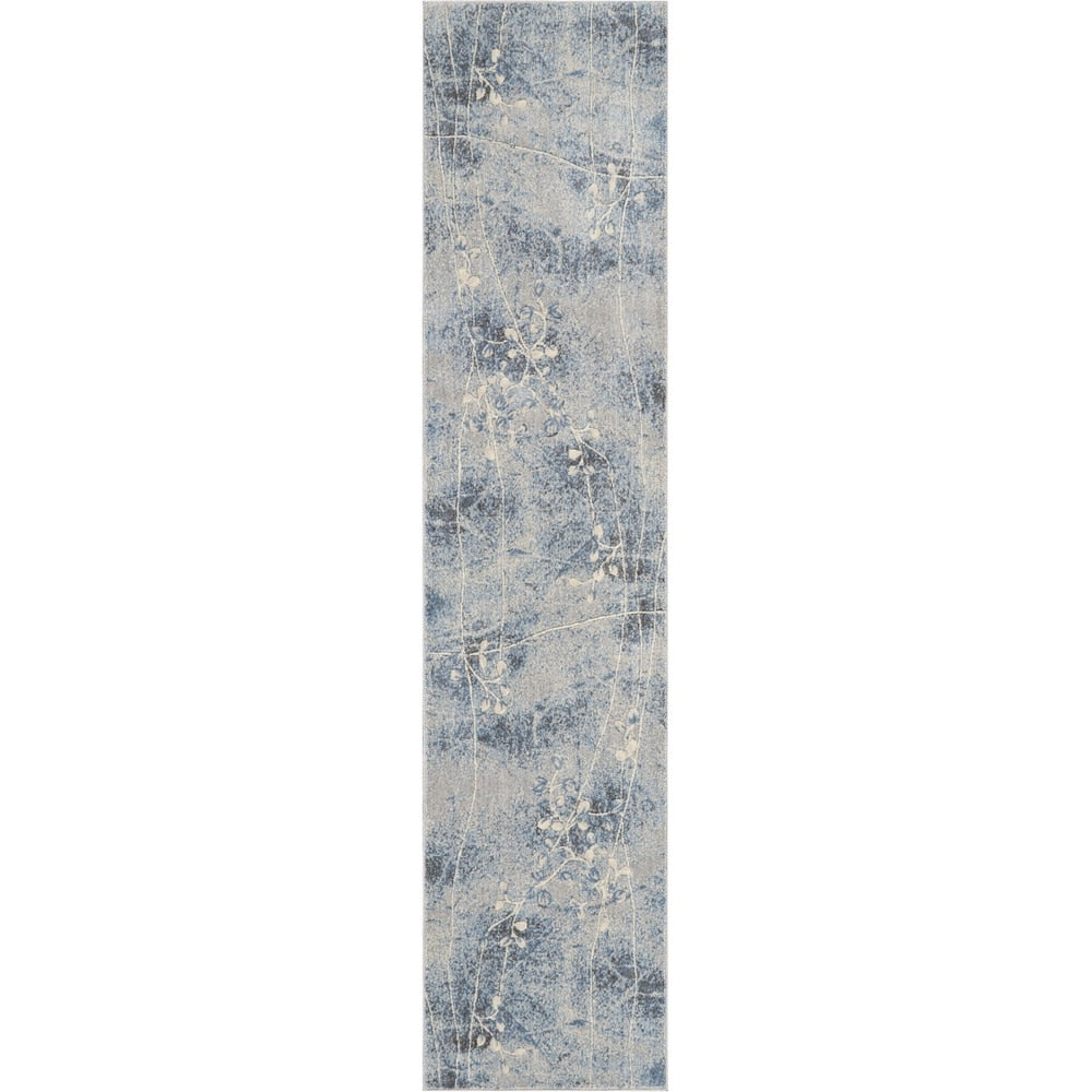 Tapis Nourison Somerset à motif floral contemporain