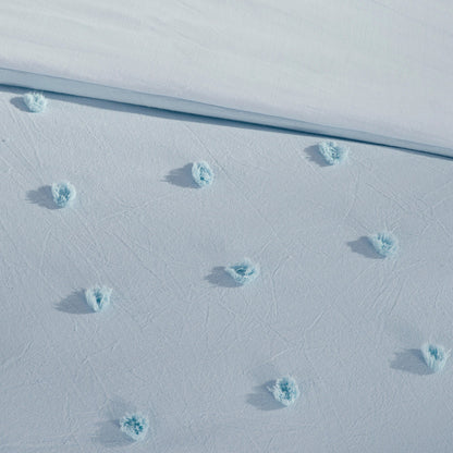 Parure de lit Intelligent Design en coton jacquard maïs avec taies d'oreiller carrées et coussins décoratifs