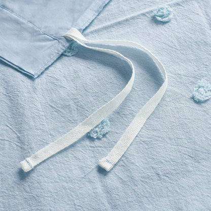 Parure de lit Intelligent Design en coton jacquard maïs avec taies d'oreiller carrées et coussins décoratifs