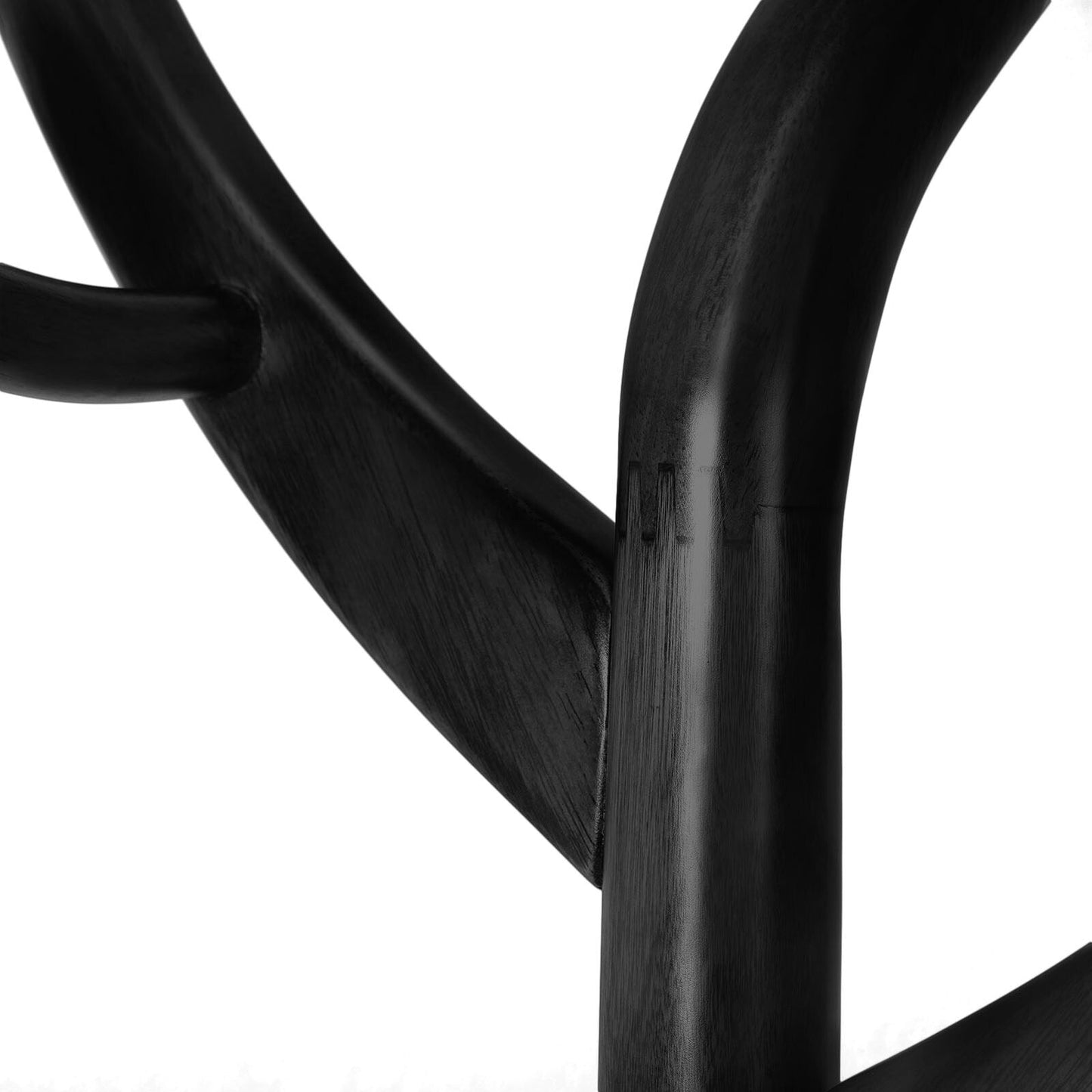 Porte-manteau autoportant en bois d'hévéa avec 8 crochets - 24,5 cm (L) x 70,87 cm (H)