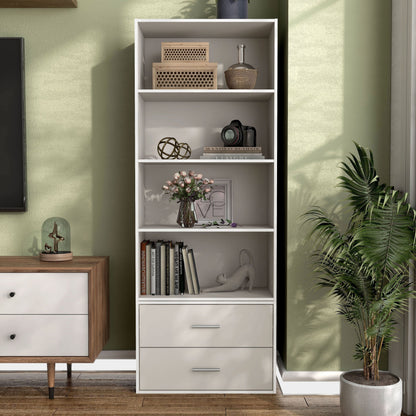 DH BASIC Système de rangement moderne en bois personnalisable et empilable - Étagères cubiques, armoire à tiroirs, bibliothèque avec portes par Denhour