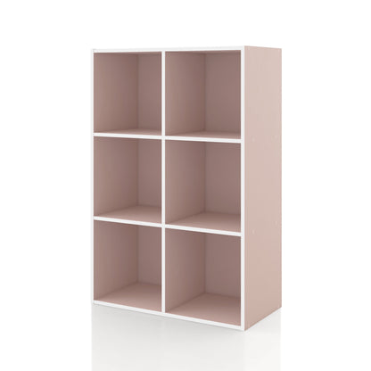 DH BASIC Système de rangement moderne en bois personnalisable et empilable - Étagères cubiques, armoire à tiroirs, bibliothèque avec portes par Denhour