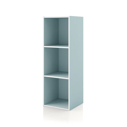 DH BASIC Système de rangement moderne en bois personnalisable et empilable - Étagères cubiques, armoire à tiroirs, bibliothèque avec portes par Denhour