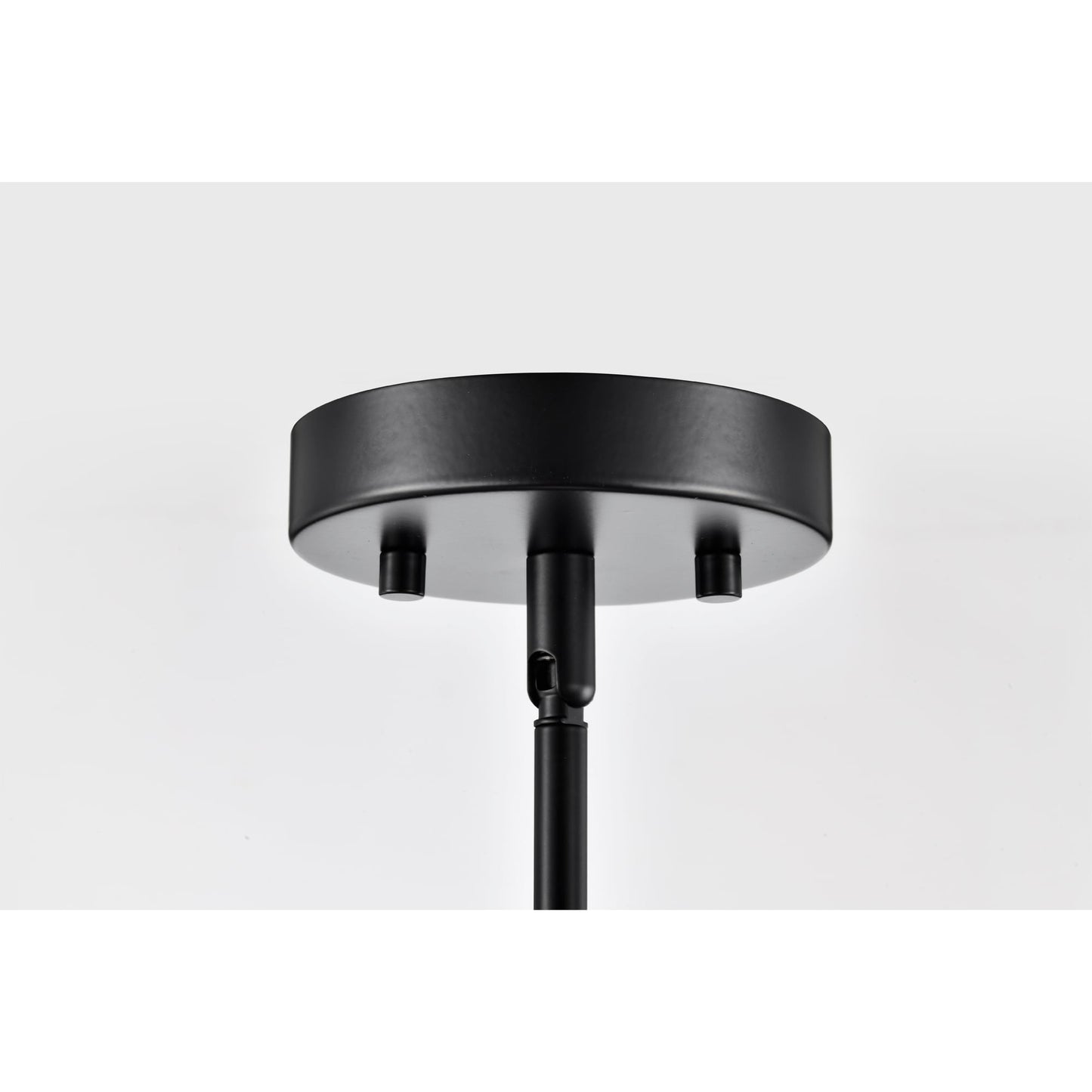 Suspension Daelan en verre transparent alvéolé à une lumière - 30,5 cm