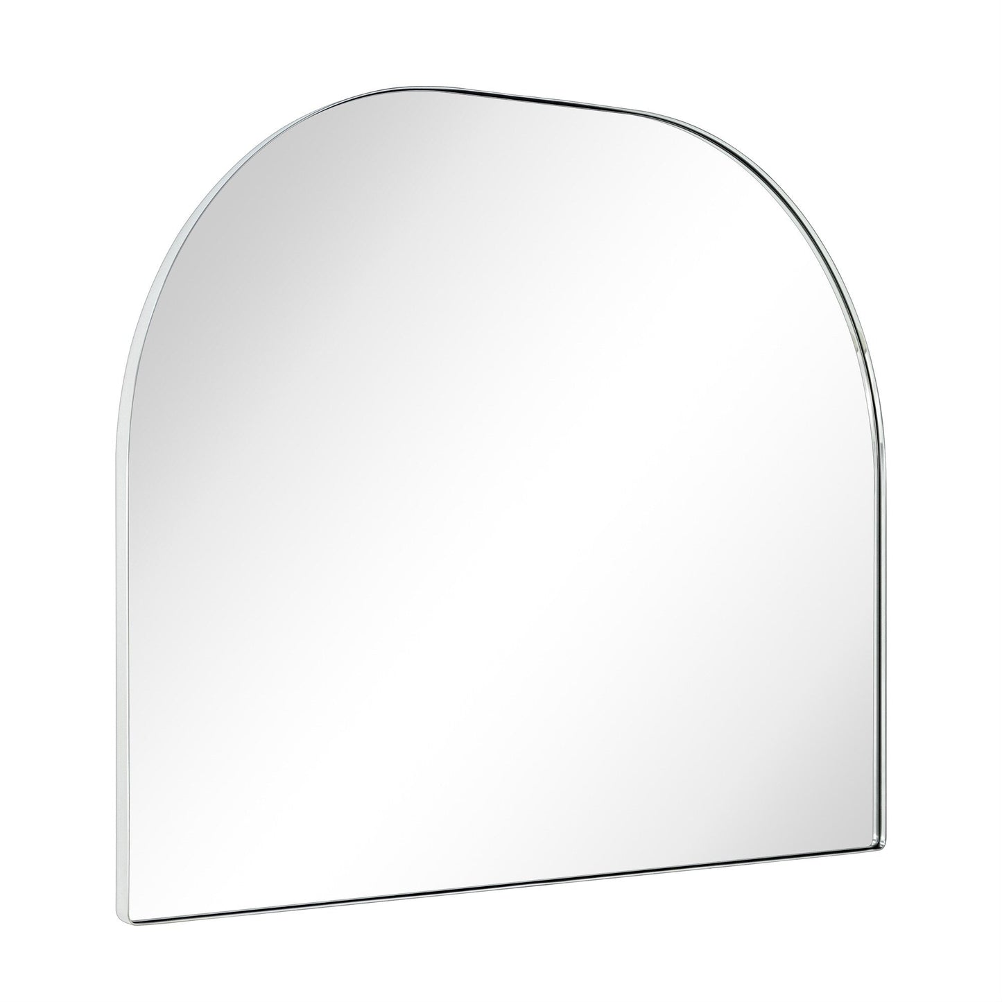 Miroir arqué grand format TEHOME Dezerae pour cheminée, 101,6 cm (L) x 81,3 cm (H)