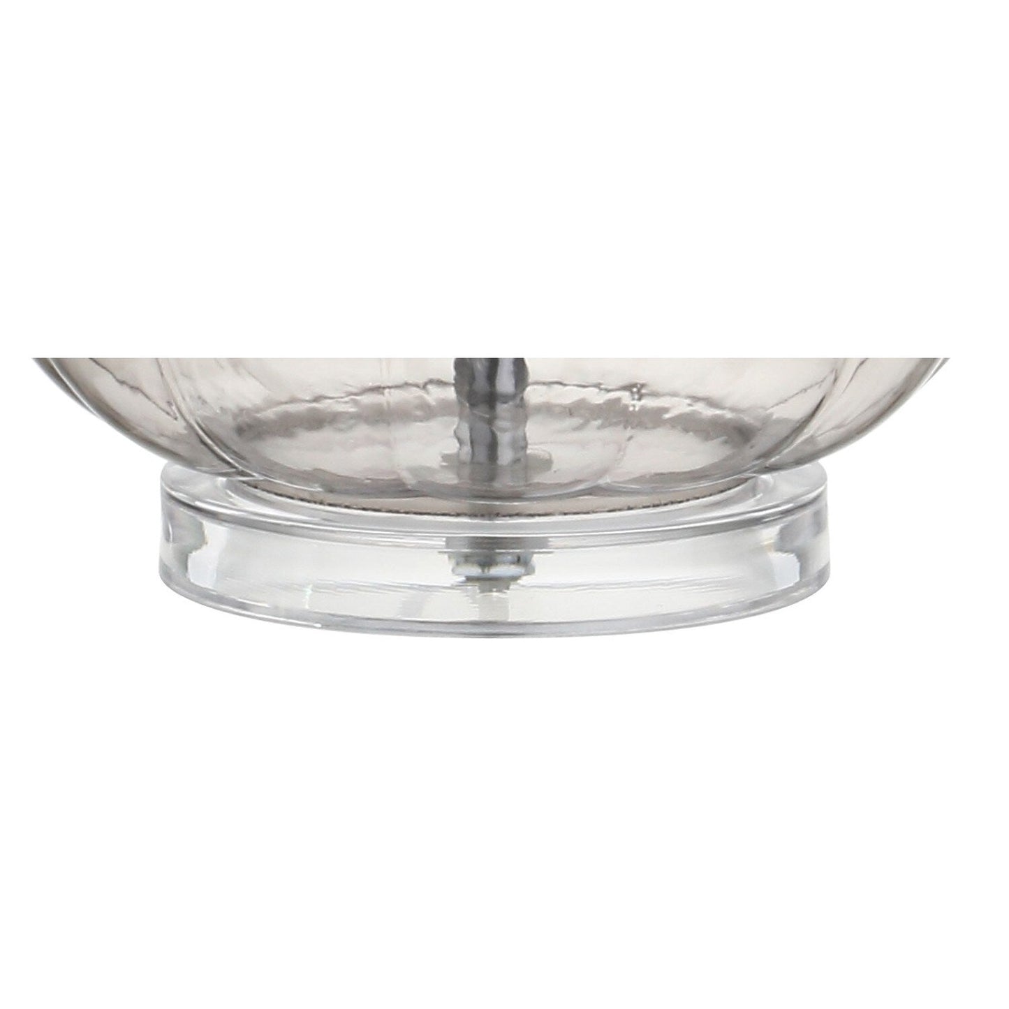 Lampe de table à LED Diamante 28,5 en verre, forme goutte d'eau, rose (lot de 2) par JONATHAN Y