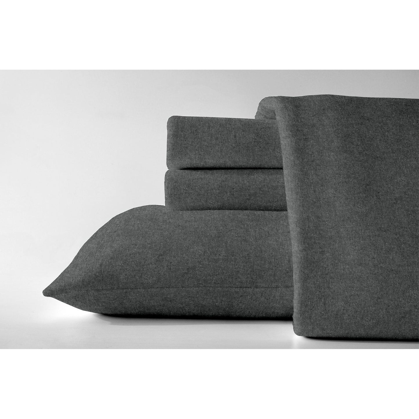 Ensemble de draps en flanelle de coton allemand de luxe Dormisette, 170 g/m²