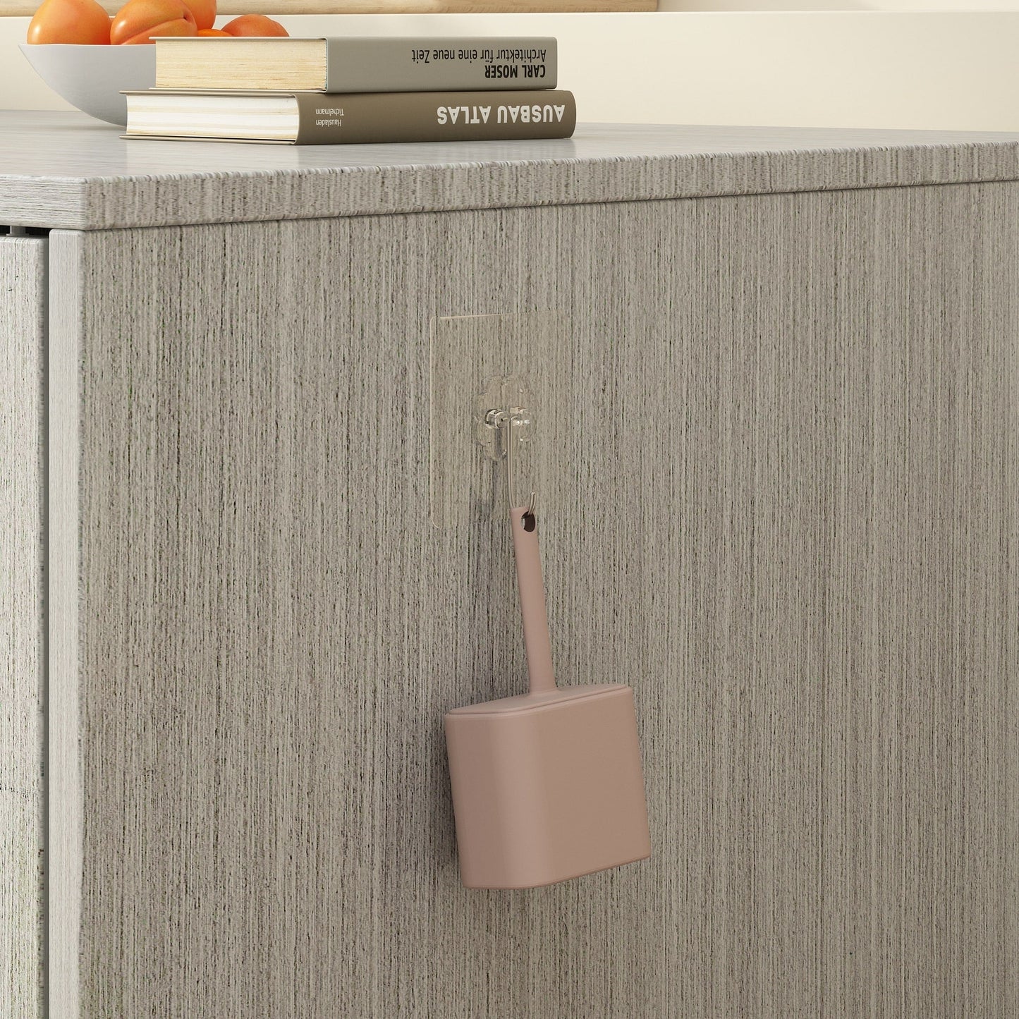 Meuble multifonctionnel pour bac à litière à double compartiment