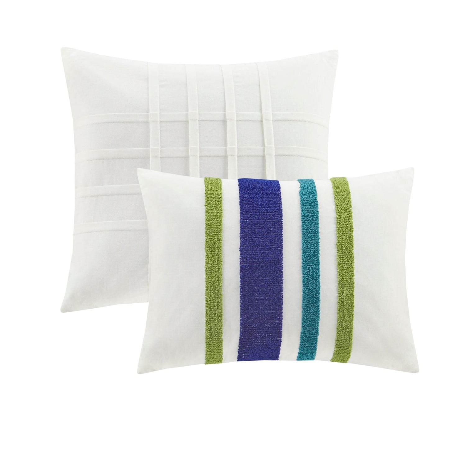 Ensemble de couette à pompons Ensley en coton jacquard par Intelligent Design Kids