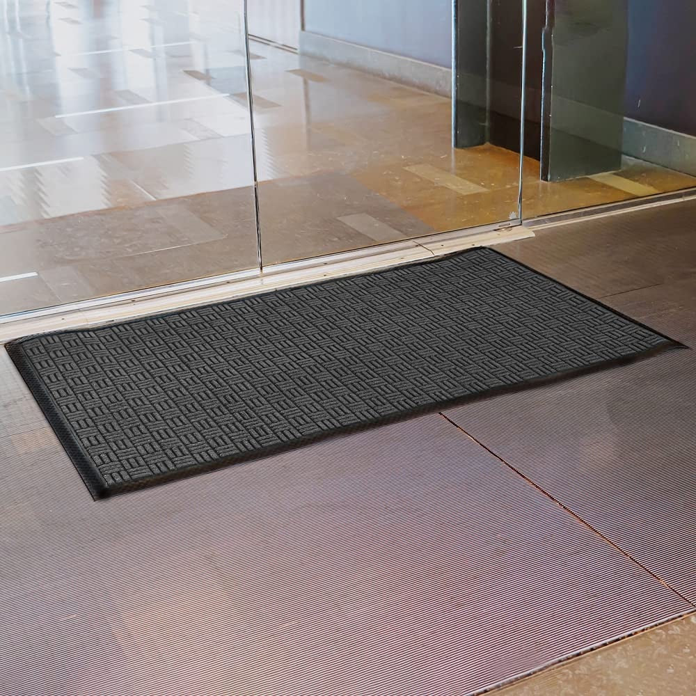 Tapis d'entrée Envelor pour intérieur et extérieur, profil bas, usage commercial.